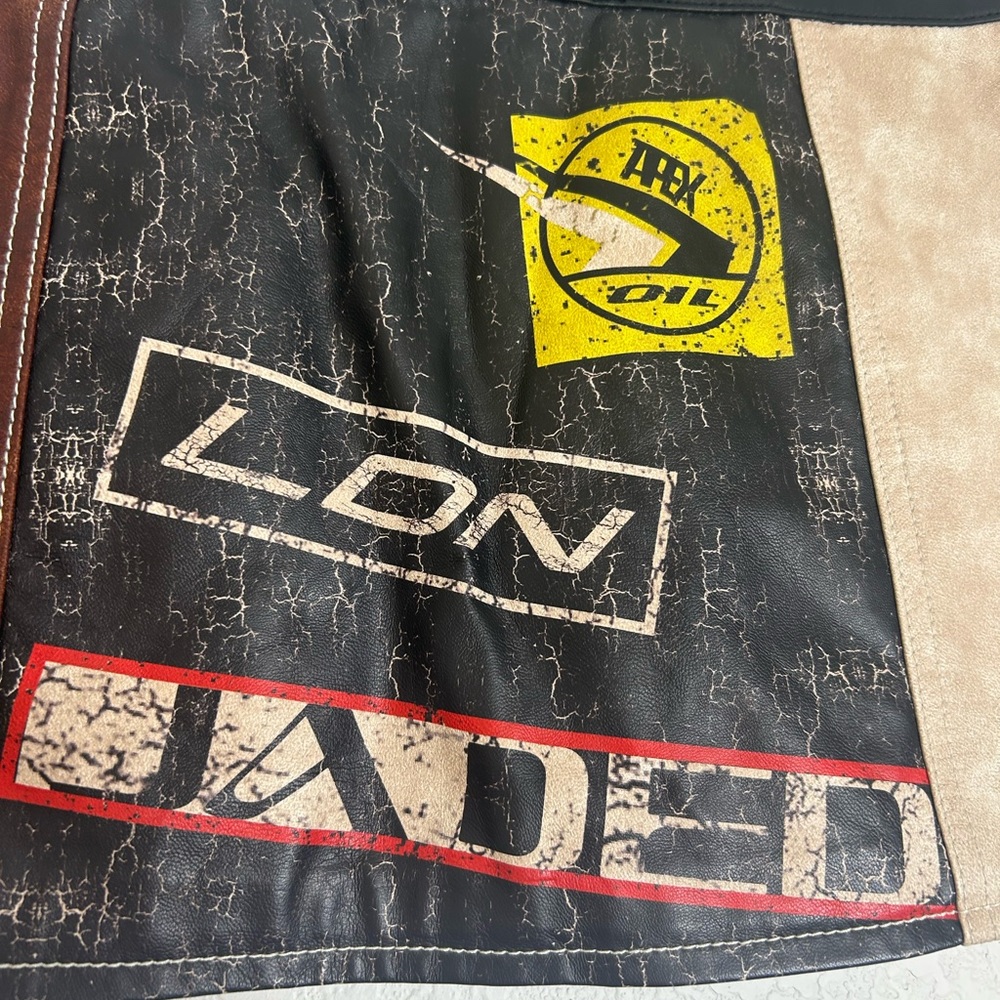 Jaded London Daytona Vegan Leather Mini Skirt - Picture 12 of 13